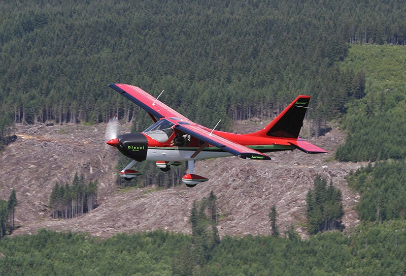 Glasair_Sportsman-Diesel-in-flight-2