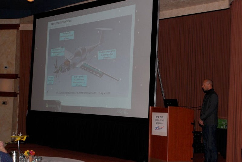 Dr. Veble discusses major components of Pipistrel Panthera, now under development.