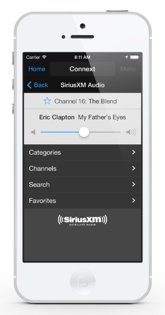 iPhone SXM Control