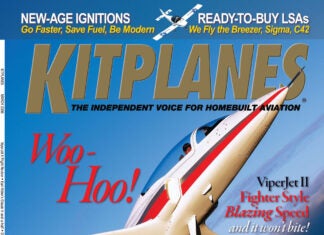 Kitplanes March 2006 cover