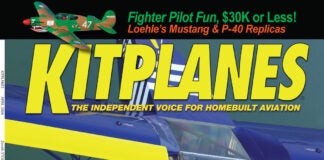 Kitplanes April 2006 cover