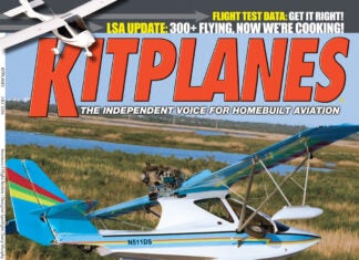 Kitplanes July 2006 cover