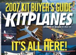 Kitplanes December 2006 cover