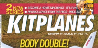 Kitplanes April 2007 cover