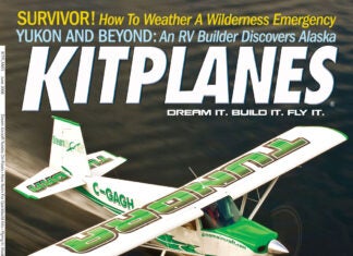 Kitplanes June 2008 cover