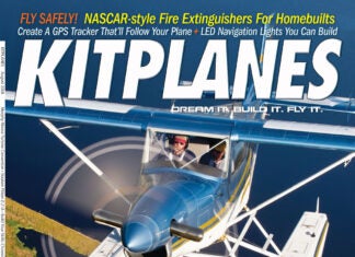 Kitplanes August 2008 cover