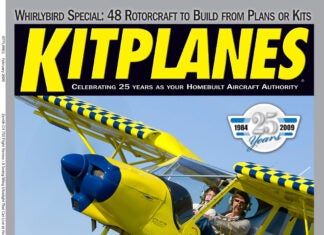 Kitplanes February 2009 cover