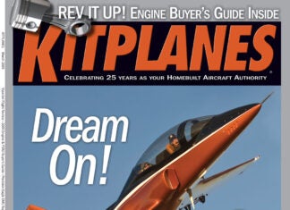 Kitplanes March 2009 cover