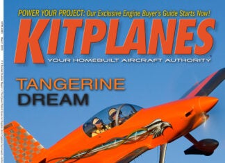 Kitplanes March 2010 cover