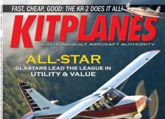 Kitplanes November 2010 cover