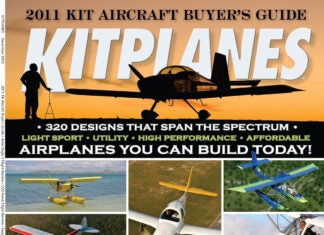 Kitplanes December 2010 cover