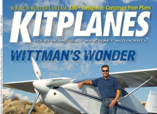 Kitplanes January 2011 cover