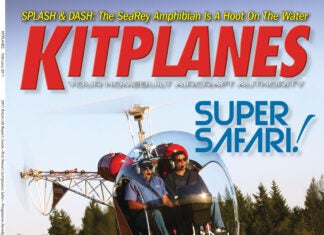 Kitplanes February 2011 cover