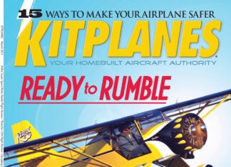 Kitplanes March 2011 cover