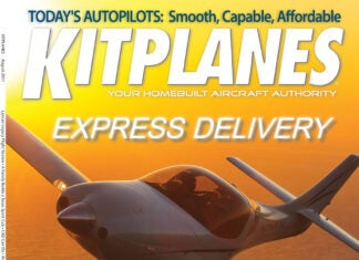 Kitplanes August 2011 cover