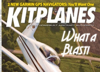 Kitplanes October 2011 cover