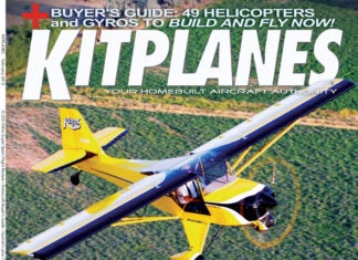 Kitplanes February 2012 cover