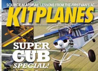 Kitplanes March 2012 cover