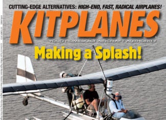 Kitplanes October 2012 cover