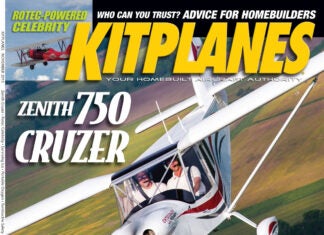 Kitplanes November 2013 cover