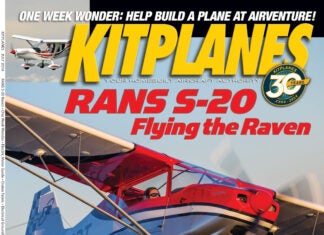 Kitplanes July 2014 cover