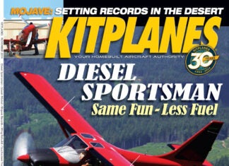 Kitplanes November 2014 cover