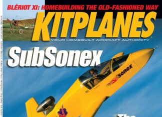 Kitplanes August 2015 cover