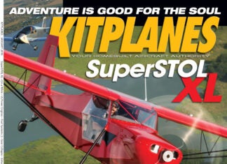 Kitplanes January 2016 cover