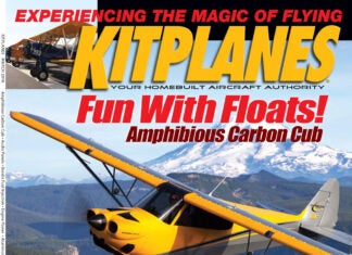 Kitplanes March 2016 cover