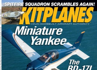 Kitplanes November 2016 cover