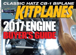 Kitplanes February 2017 cover