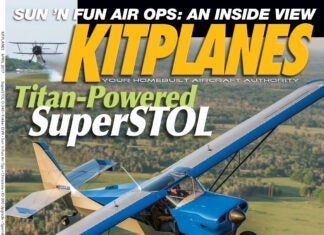 Kitplanes April 2017 cover