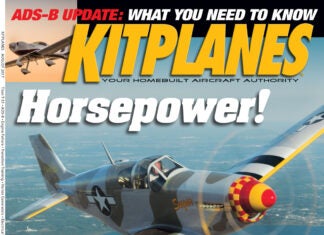 Kitplanes August 2017 cover