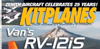 Kitplanes November 2017 cover