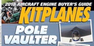 Kitplanes February 2018 cover