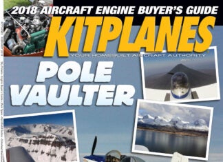 Kitplanes February 2018 cover