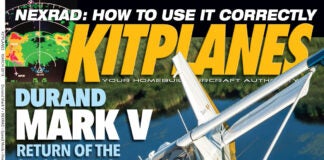 Kitplanes March 2018 cover