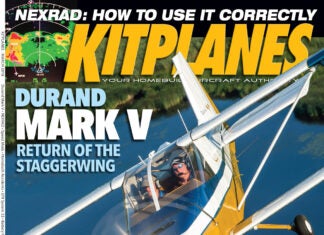 Kitplanes March 2018 cover