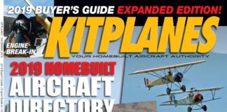 Kitplanes December 2018 cover