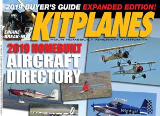 Kitplanes December 2018 cover