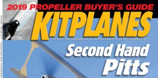 Kitplanes January 2019 cover