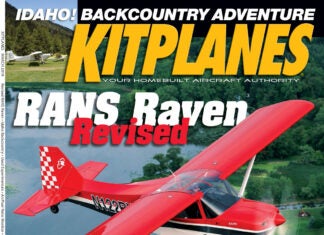 Kitplanes March 2019 cover