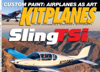 Kitplanes April 2019 cover