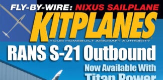 Kitplanes August 2019 cover