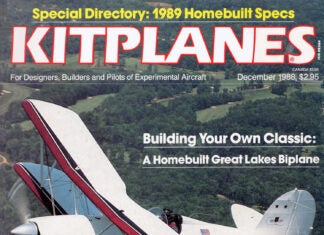 Kitplanes December 1998 Cover