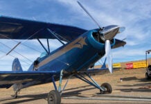 Starduster with a flat tire.