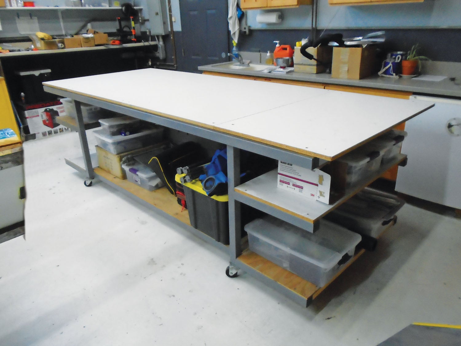 Build Your Own Steel Shop Table - KITPLANES