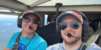 Justin and Johnny pilots with disabilities