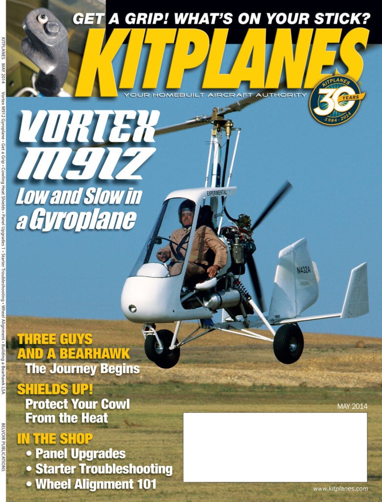 Kitplanes May 2014 cover