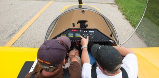 Insurance And Training Flight instructor giving transition training in a Sonex aircraft. Training is beneficial for insurance rates